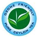 Ozone friendly ceylon tea logo